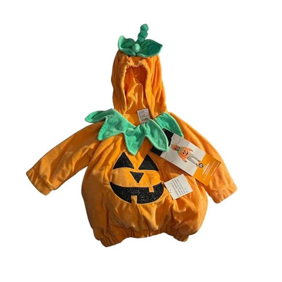Hyde and Eek Infant Halloween Costume Pumpkin Pullover NEW - Picture 4 of 4
